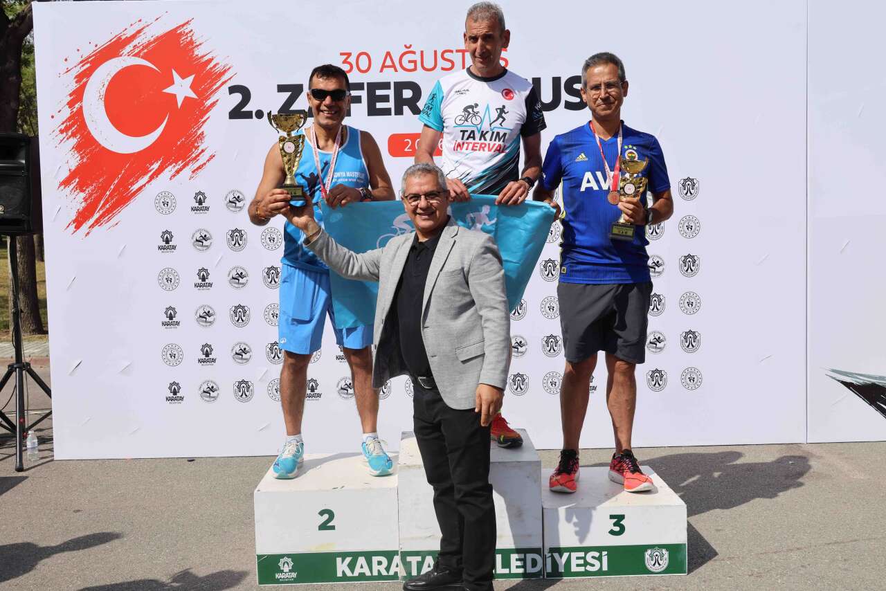 Karatay’da Zafer Koşusu tamamlandı! İşte kürsüye çıkan isimler 15